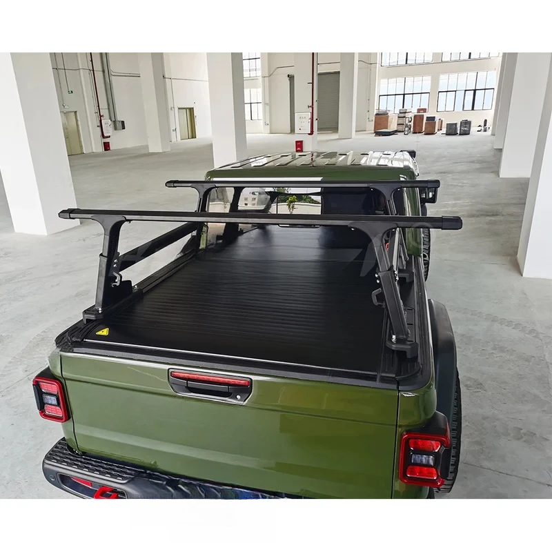 

Universal 4X4 Accessories Adjustable Height Cargo Storage Car Pickup Full Size Bed Truck Ladder Rack Gladiator