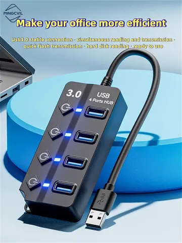 10 best sales यूएसबी मल्टीपल पोर्ट - №7