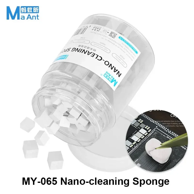 Maant MY-065 Nano Cleaning Sponge Without Residual Strong Adsorption Mobile Phone Motherboard Chip Oil Cleaning Repair Tool