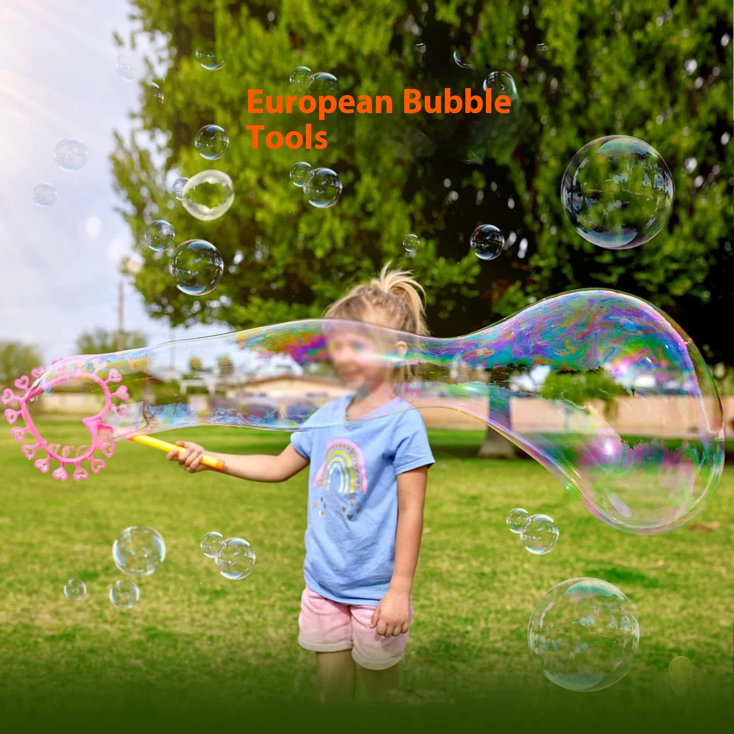 

Kids' Super Cool Bubble Show Experiment Kit - Create Amazing Giant Bubbles and Magical Bubble Tricks for Parties or Fun Events