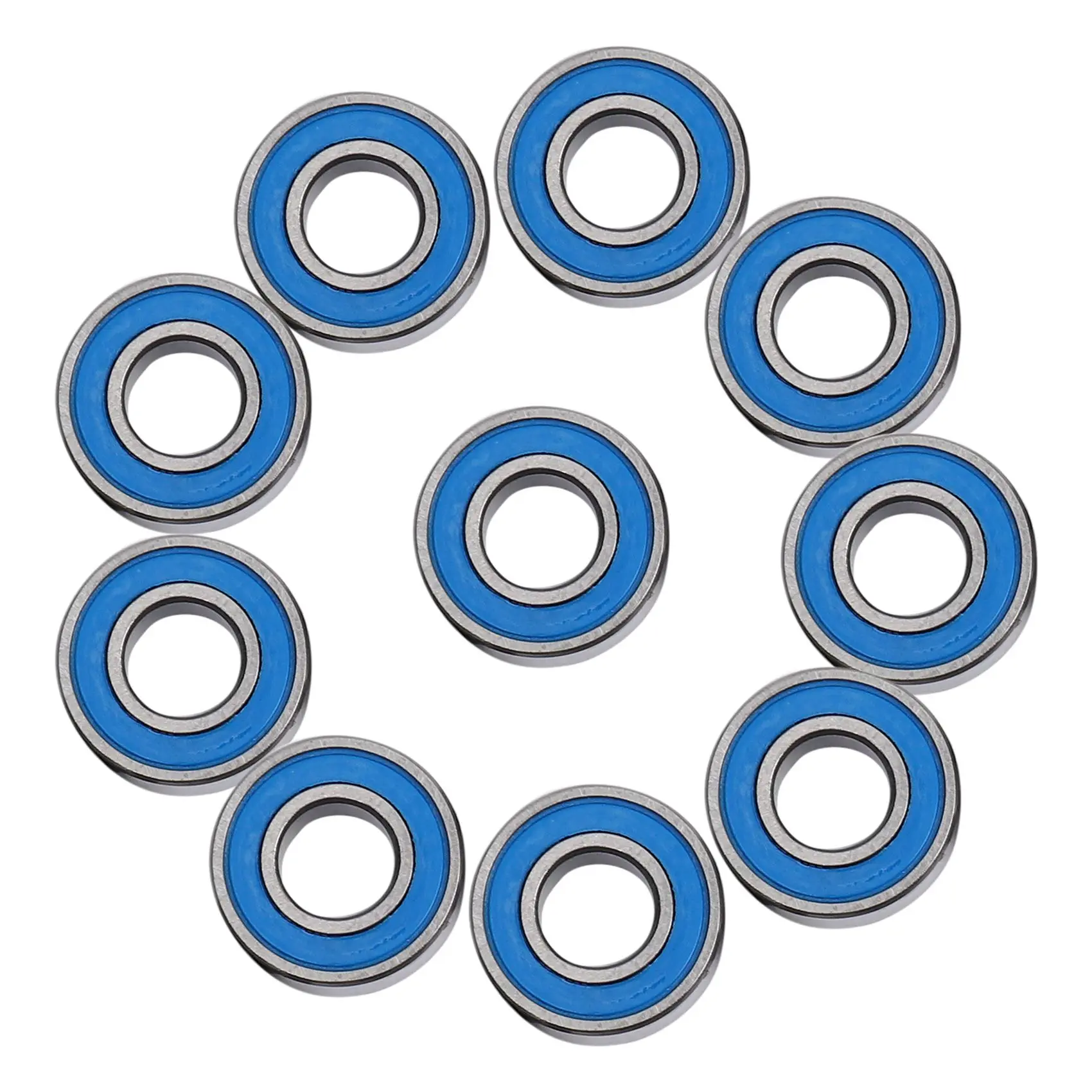 Newest 10Pcs MR115 2RS Ball Bearings 5x11x4mm For Traxxas Slash Rustler Stampede Wheel