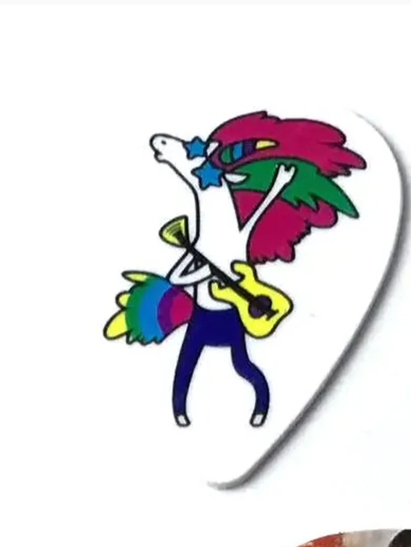 1PC Custom Guitar Pick - Personalized PMMA Laser Engraved Custom Image Multicolor Shiny Sparkling Unique Gifts for Musicians image 4