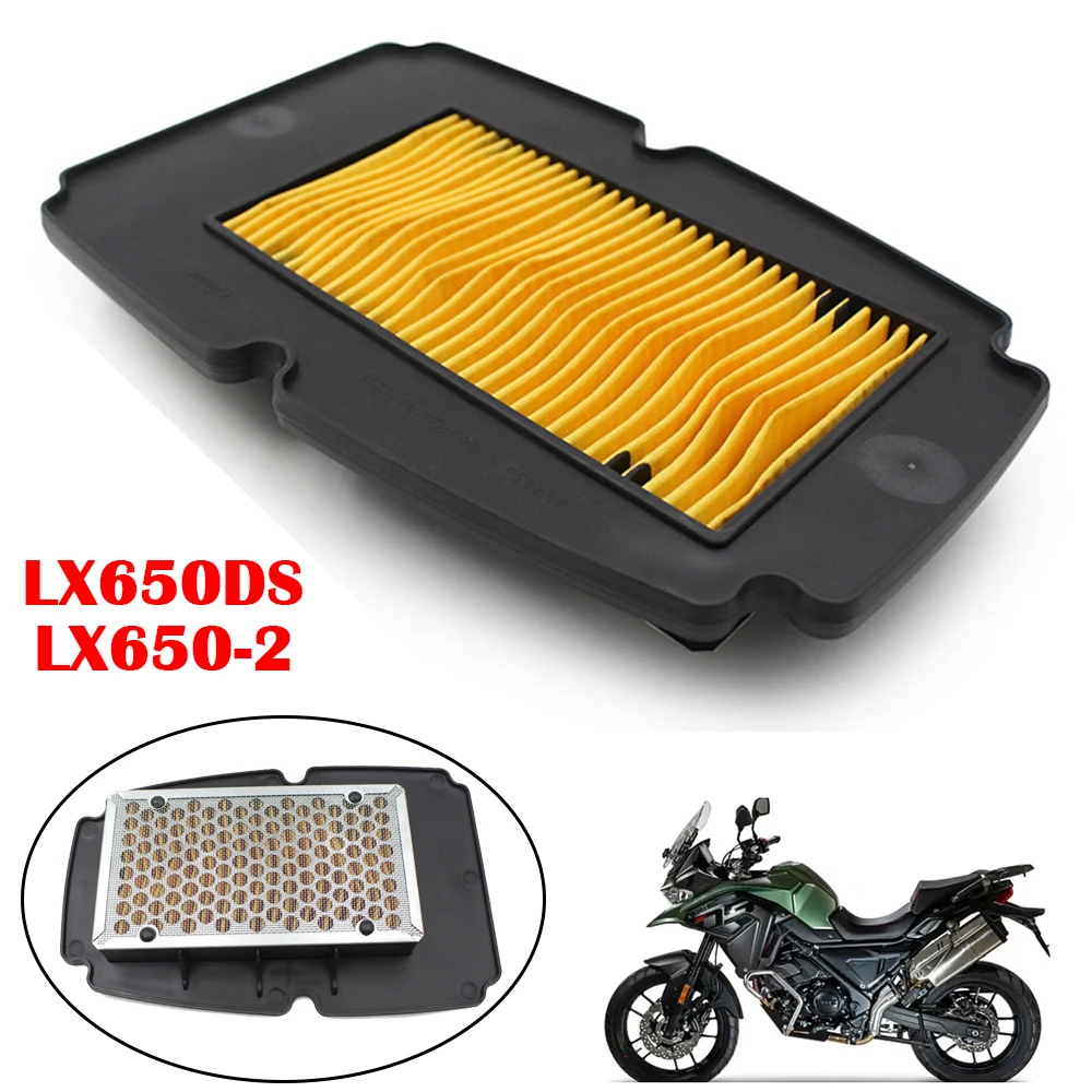 

Motorcycle Replacement Engine Air Filter Element Air intake Filter Cleaner For Loncin VOGE 650DS LX650-2 LX650DS 650 DS