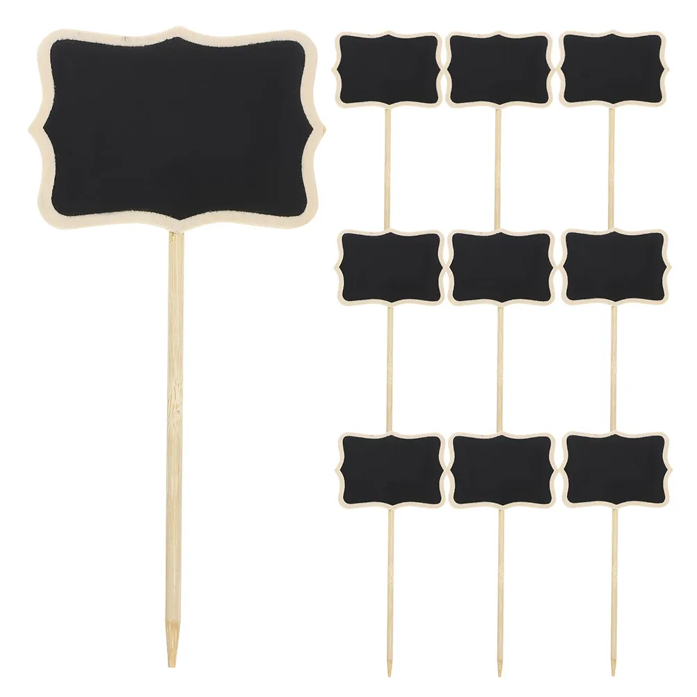 20Pcs Chalkboard Signs Mini Small Blackboard Labels for Party Buffet Food Craft Display Garden Plant Signs Reusable
