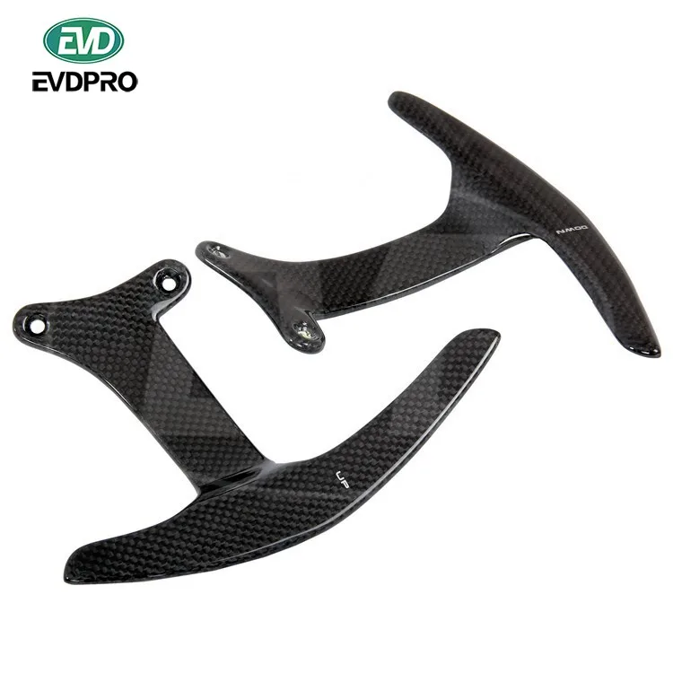 

For Ferrari 488 Gtb Spider 2015-2016 Dry Carbon Fiber Shift Paddles (Plain Weave)