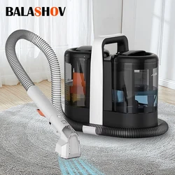 Handheld Carpet Cleaner 600W Handheld 15Kpa Corded Spot Clean Machine Wet Fabric Carpet Sofa Cleaning Pet Portable Car EU Plug