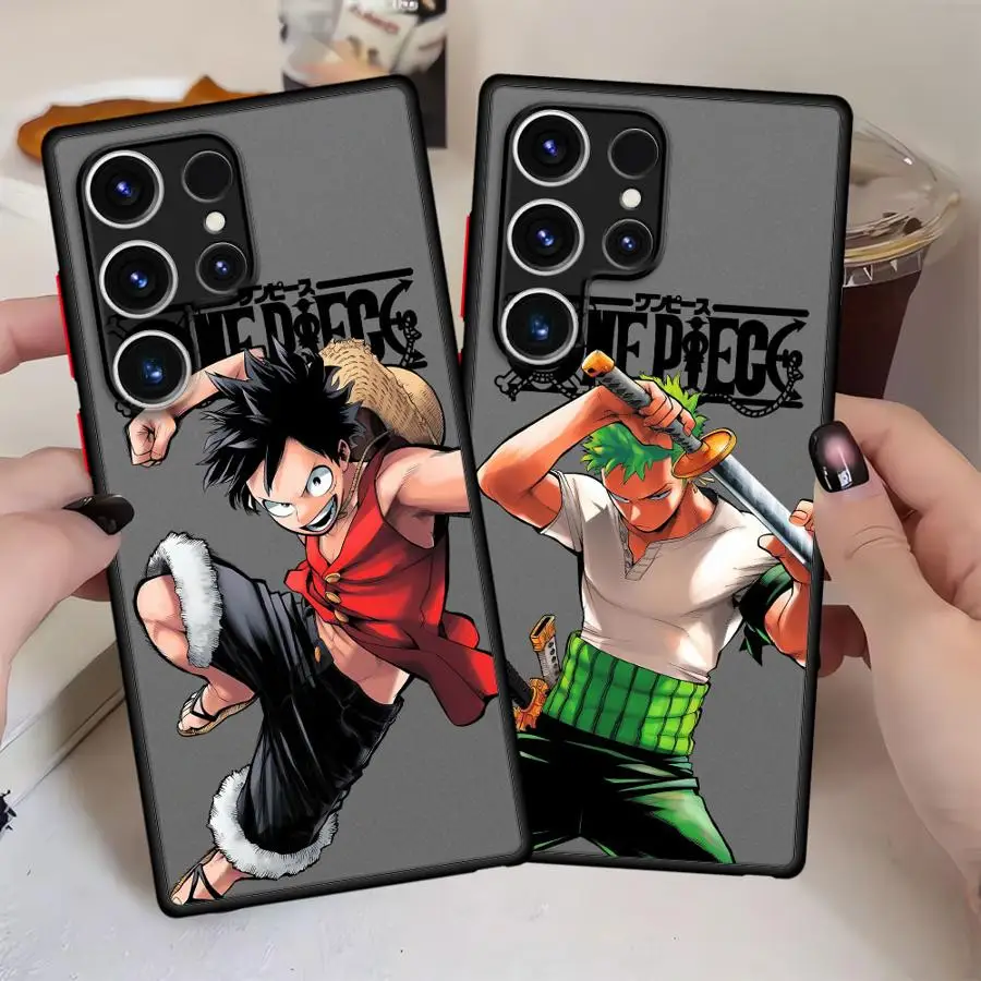 

Чехол для телефона с изображением аниме One Piece для Samsung Galaxy S22, Note 20 Ultra, 10+, S25 Ultra, S20 FE, S24 Plus, S21, S23 FE, S26