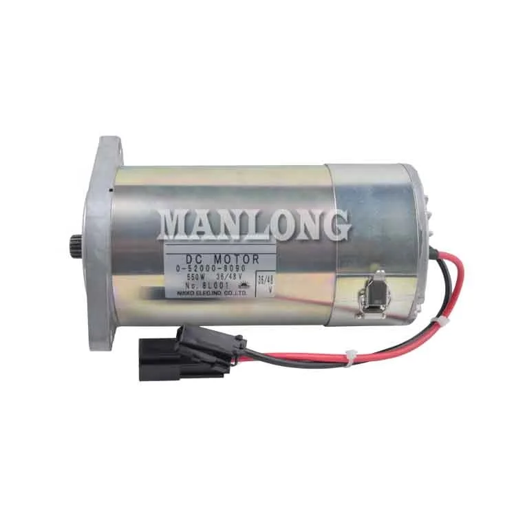 48v 36v 550w Steering dc motor used for nichiyu tcm komatsu with 0-52000-8090