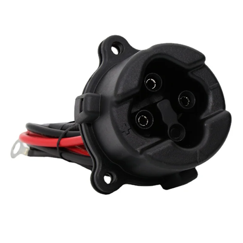 

For Yamaha G29 Drive/YDRE Carts 2011-2017 Charger Receptacle JW9-H6181-00-00, JW9-H6181-01-00