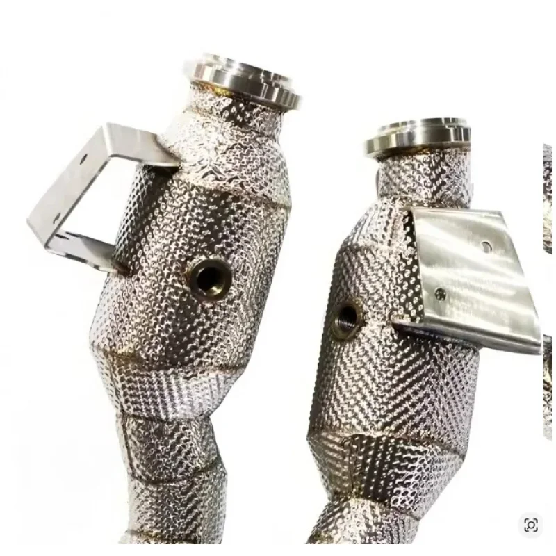 High Flow Catted Downpipe Mercedes Benz GLC43 3.0T and Pipes 2017-2022 Racing Tuning System Power Upgrade Modification Parts Kit