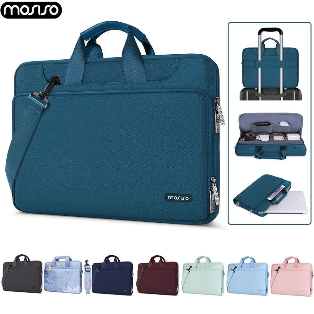 

Universal Laptop Bag Sleeve Case Protective HandBag Notebook Shoulder Bag for 13 14 15.6 Macbook Air Pro Dell Acer Asus Lenovo