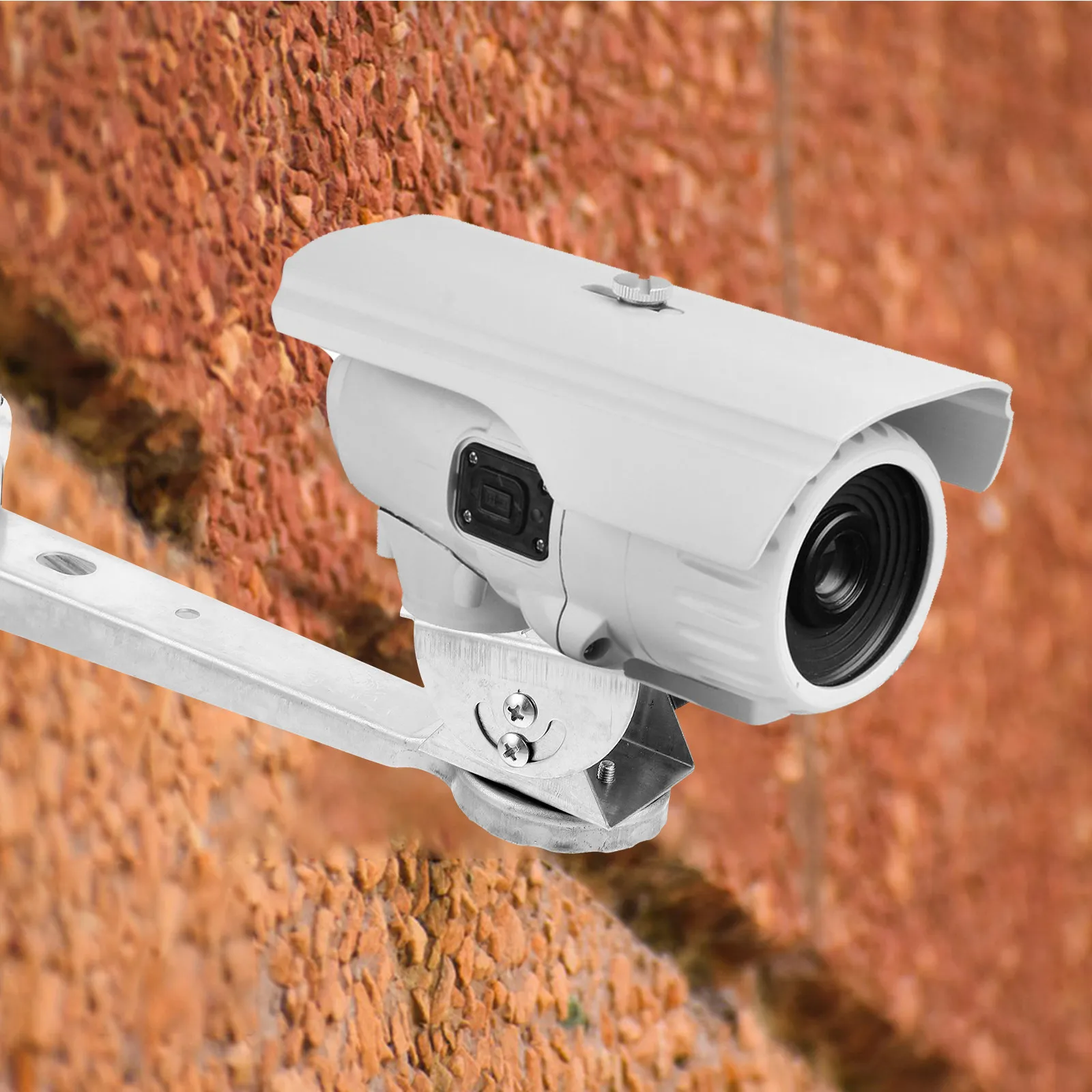 Robust Stainless Steel Camera Fixing Bracket Wall Mounted Adjustable Security Camera Mount with 360 Degree Rotation Indoor
