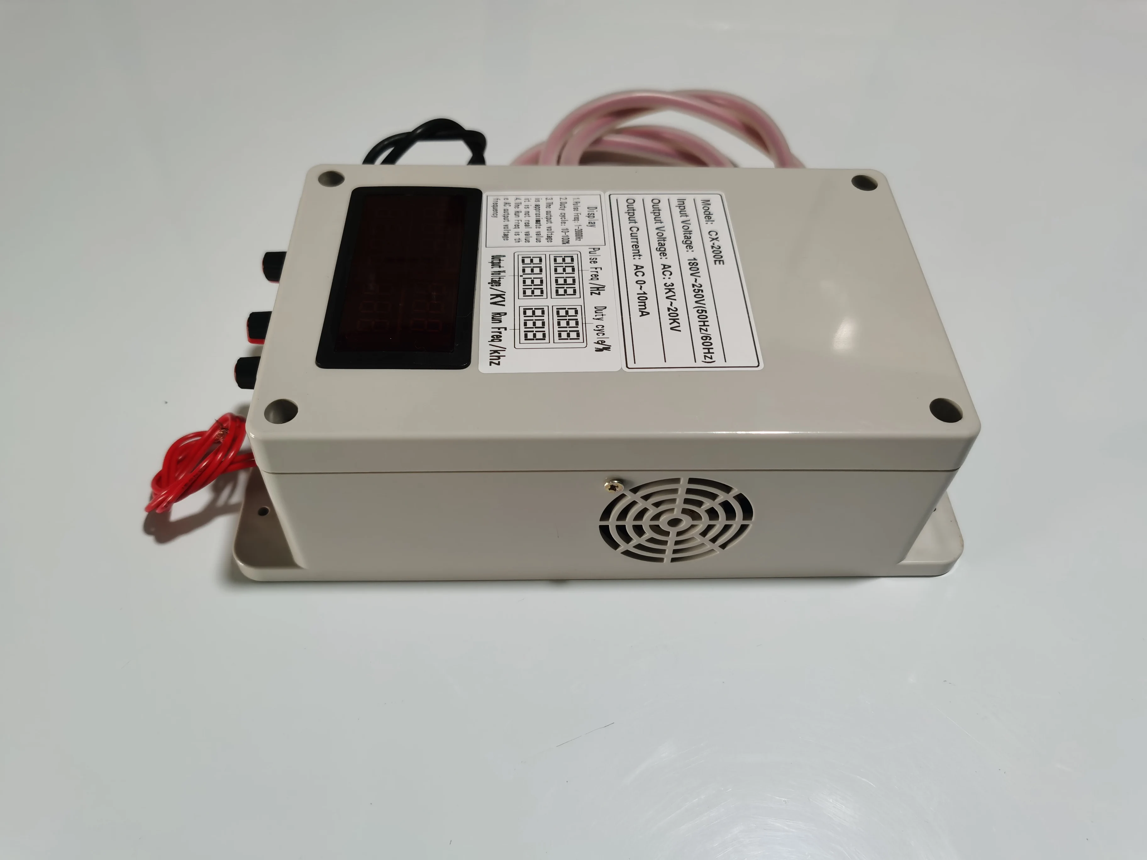 High Frequency Electrostatic Ionization Spraying 23KHZ-80KHZ AC High Voltage Power Supply 3KV-20KV AC Output
