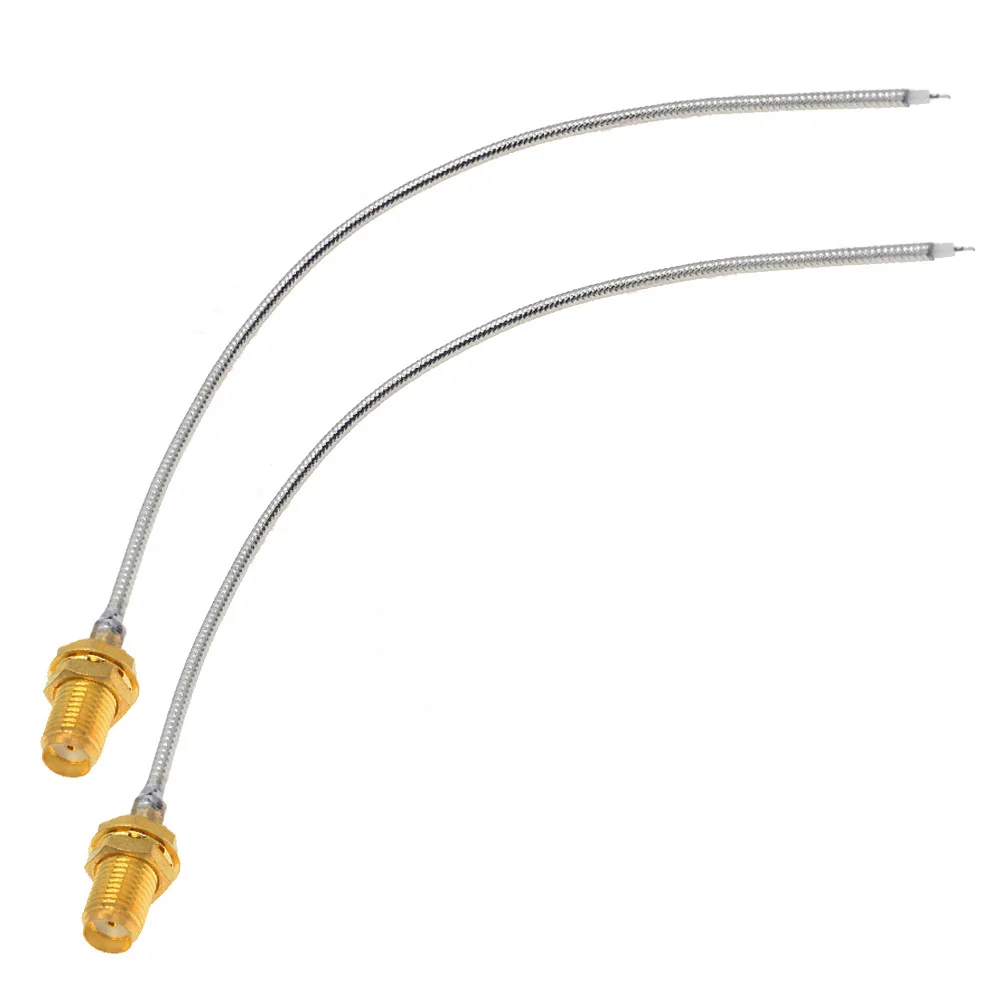 1PCS SMA Female Jack Solder to Open For Semi-Rigid RG405 SMA Pigtail Cable RF Coaxial Connector Plug 086 50ohm