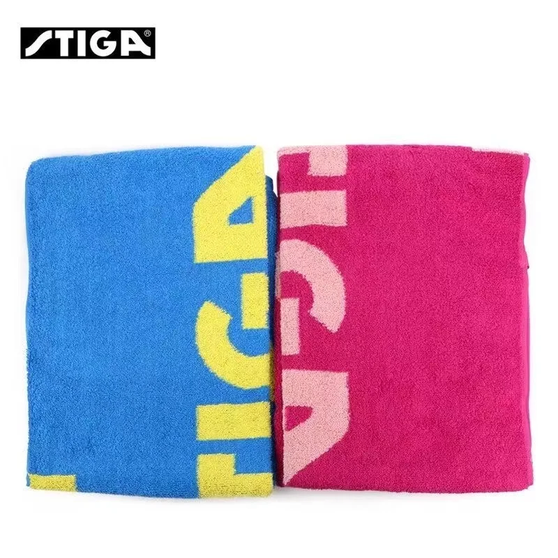 New Stiga Sports Towel Fitness Sweat Speed Dry Professional Table Tennis Washcloth 100% Cotton