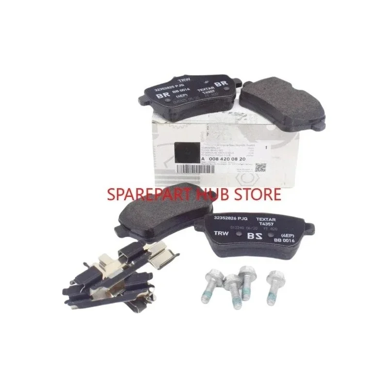 

OEM A0084200820 Rear Brake Pad Set For Mercedes Benz S-CLASS W222 V222 S300 S350 A0064205720 A0064207220 A0064209220 A0084203420