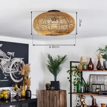 6 best sales Rattan-Kronleuchter - №1