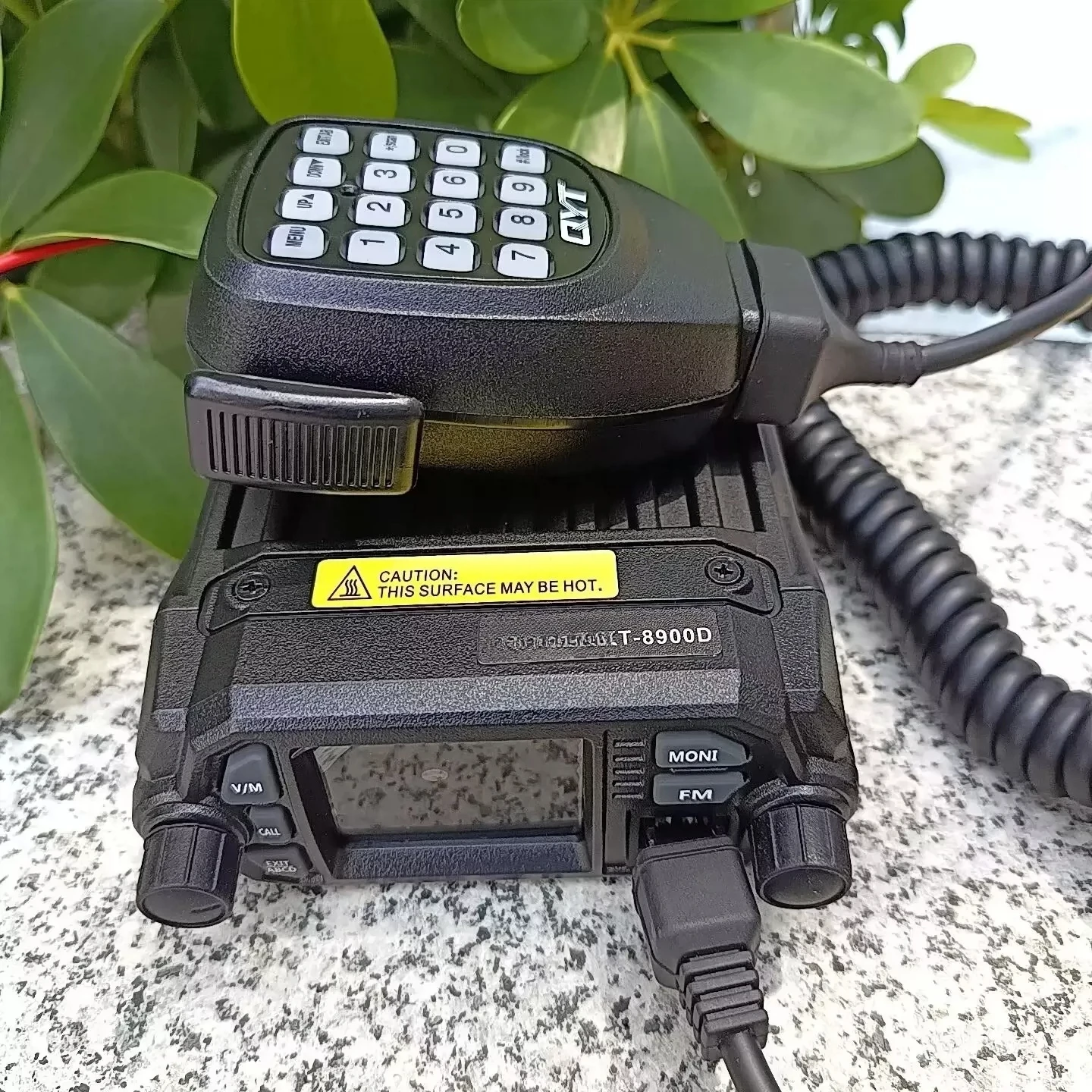 25W Mini Dual‑Band Mobile Radio Color Display VHF UHF Vehicle‑Mounted Two‑Way Radio for Car Communication