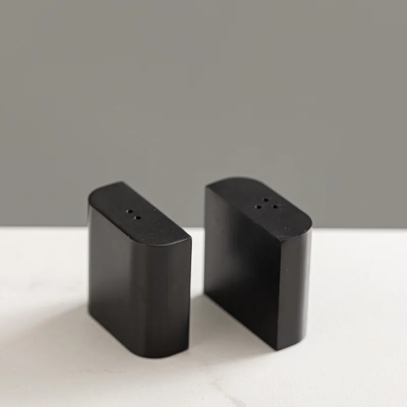 

Набор золотых металлических емкостей для соли и перца из нержавеющей стали 304, для специй, для западной кухни, настольные контейнеры для приправ