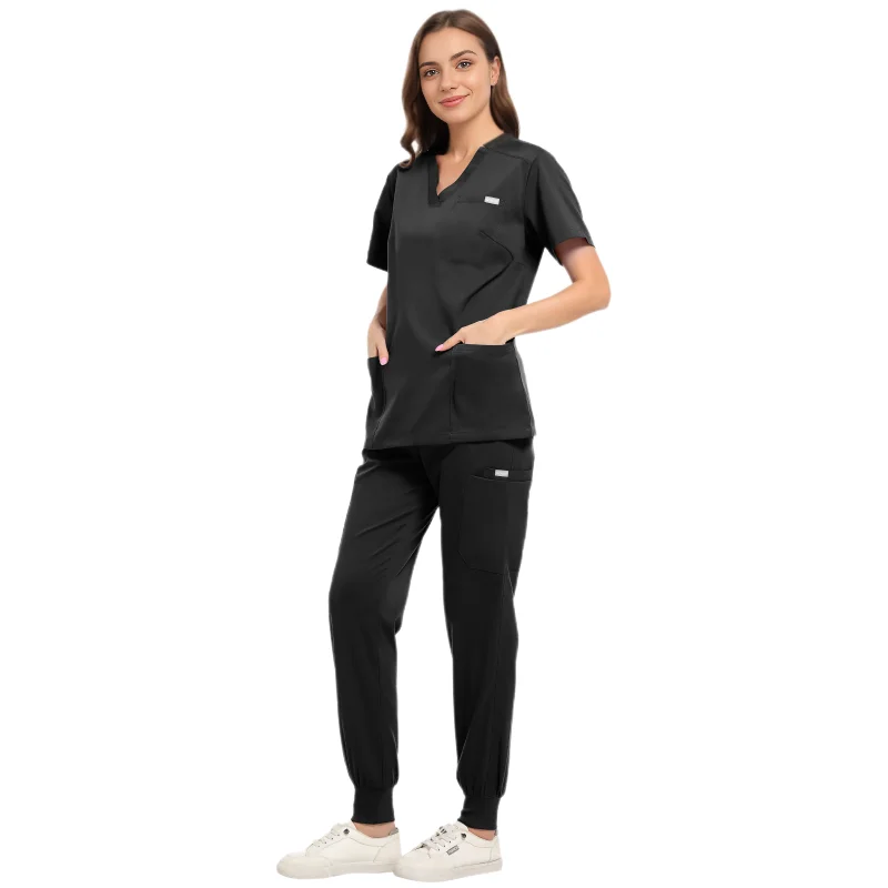 Ensemble de blouses d'allaitement Anti-rides, robe chirurgicale médicale, vente en gros, haut de gommage d'hôpital, médecin et infirmière, uniforme de gommage spécial pour hommes et femmes