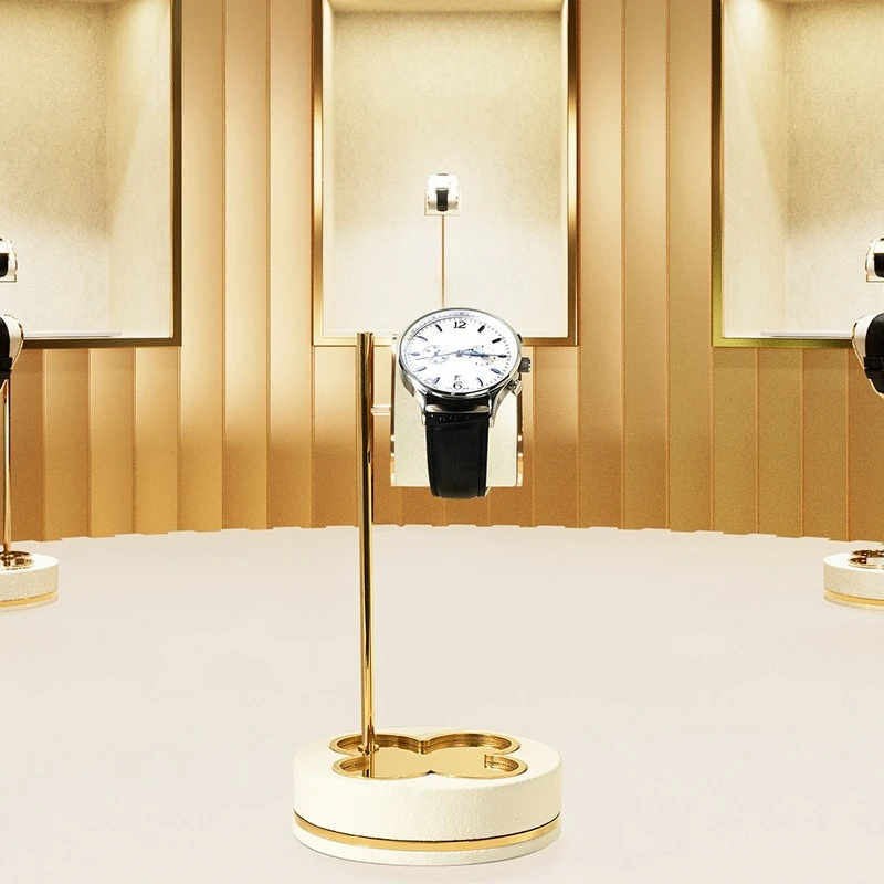 Metal Watch Display Stand, Wristwatch Bracelet Storage Display Table, Luxury Jewelry Showcase Props