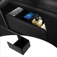 1 pc PU Leather Car Lower Central Console Storage Box Organizer Holder Case for Xpeng Xiao Peng G6 Interior Accessory