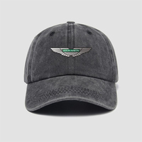 Personalized Cotton Racing Driver Baseball Cap Breathable Hat For Aston Martin DBX DBS V12 V8 DB11 DB9 Rapide AMR Vantage