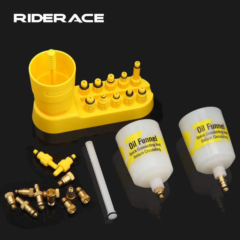 Kit de Ferramentas para Sangria de Freio de Bicicleta MTB, Troca de Fluido Hidráulico, Adaptador de Funil Ezmtb para SHIMANO SRAM MAGURA