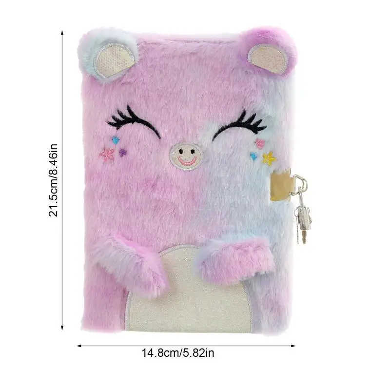Journal With Lock Cute Animal Lock Journal With Key A5 Journal Personal Organizers Secret Notebook For Women Girls Gifts