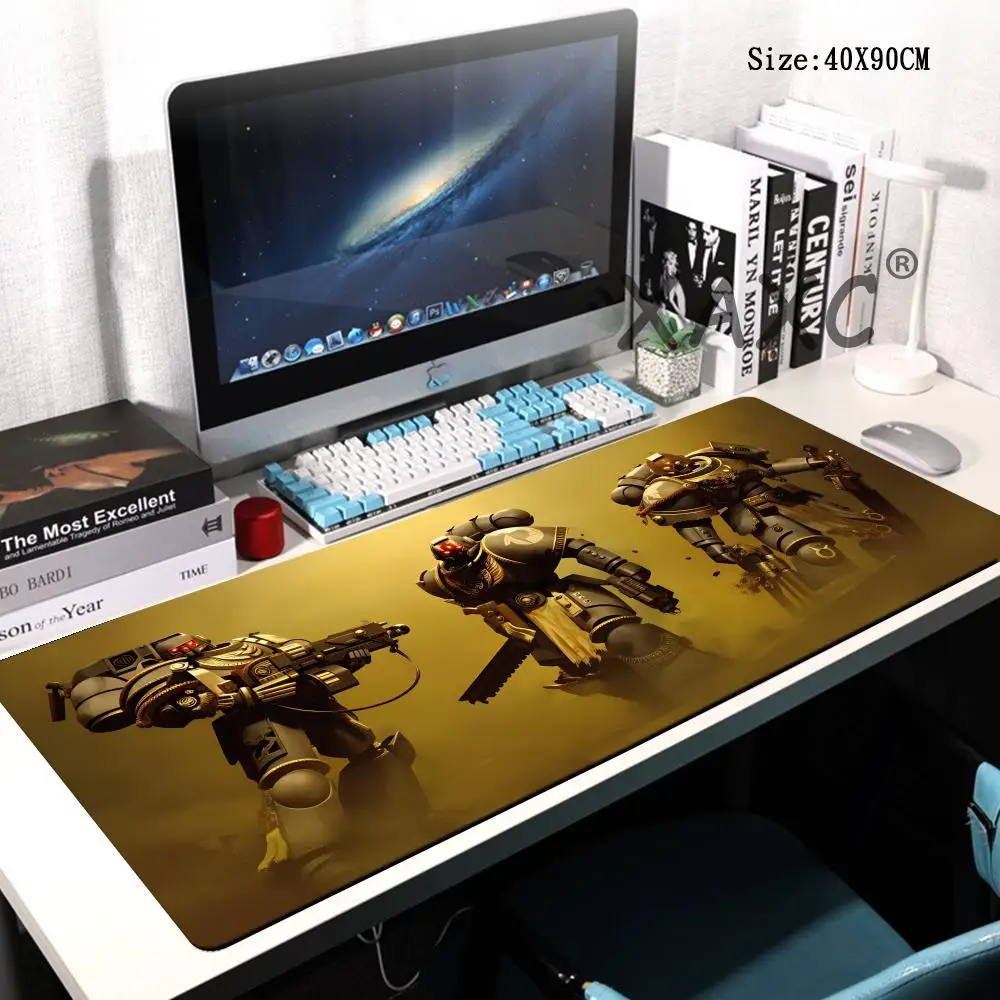 

HYBXAXC Warhammer Art Mouse Pad Large Computer Office Table Mats Rubber Anti-slip Gaming Keyboard Mousepads Long Desk Pads