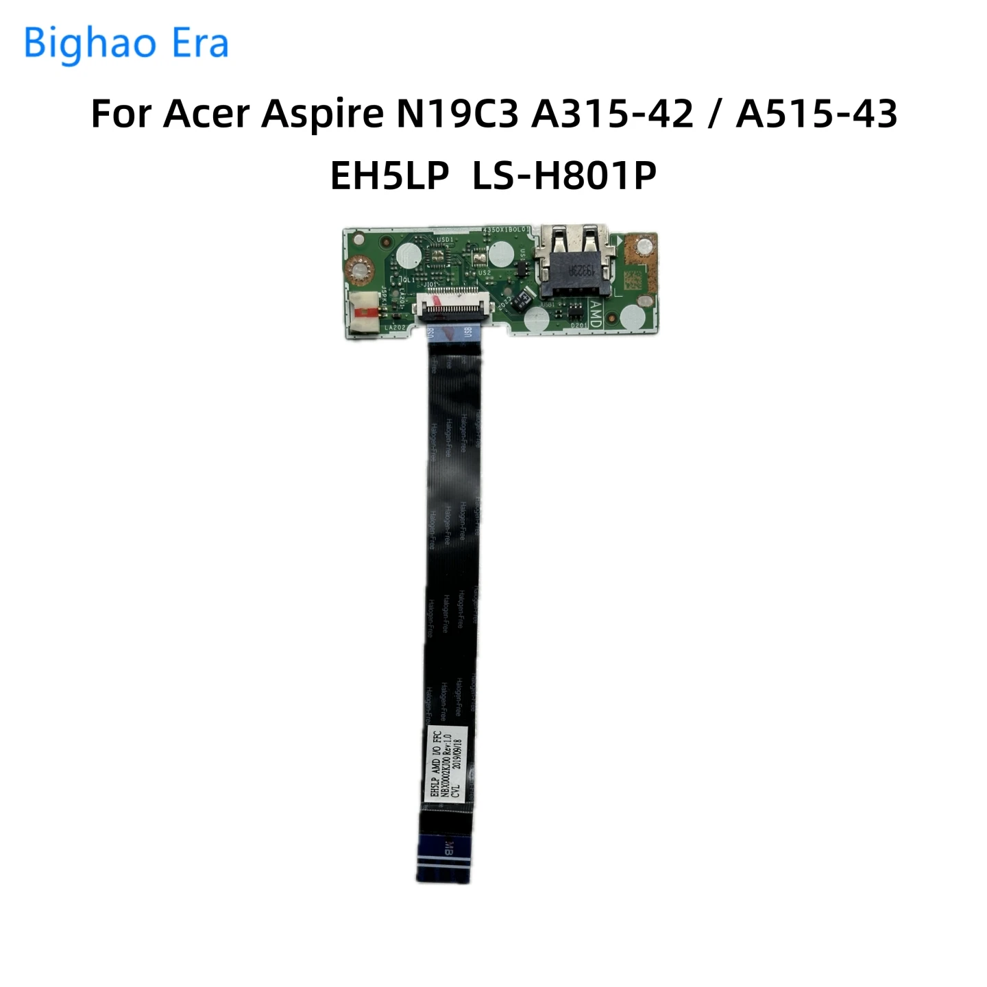 

EH5LP LS-H801P For Acer Aspire 5 N19C3 A315-42 A515-43 A315-42G Laptop USB Board Cable NBX0002KJ00