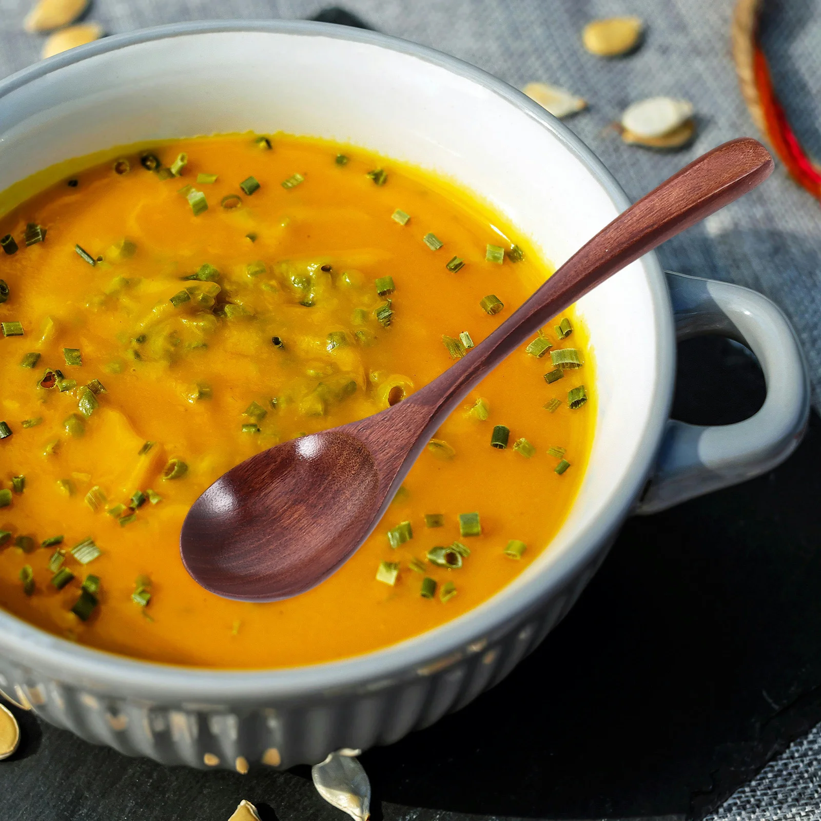 

Wooden Spoon Chopsticks Set Japanese Design Carved Craftsmanship Portable Case for Camping Picnic Travel Reusable Eating