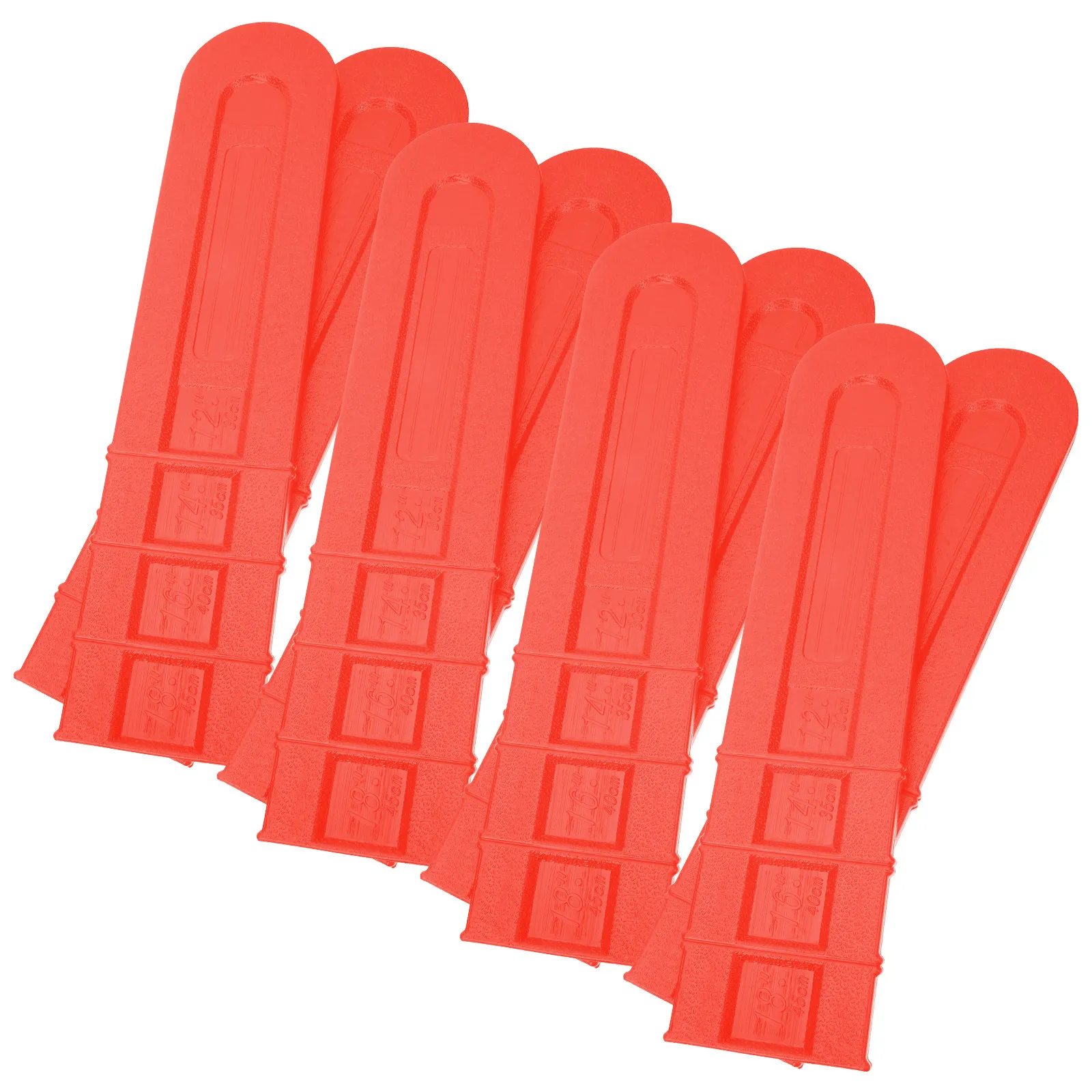 

Набор из 8 защитных чехлов для шинок бензопилы, предотвращающих царапины, для домашнего и садового инструмента, комплект для обслуживания, чехол для хранения бензопилы