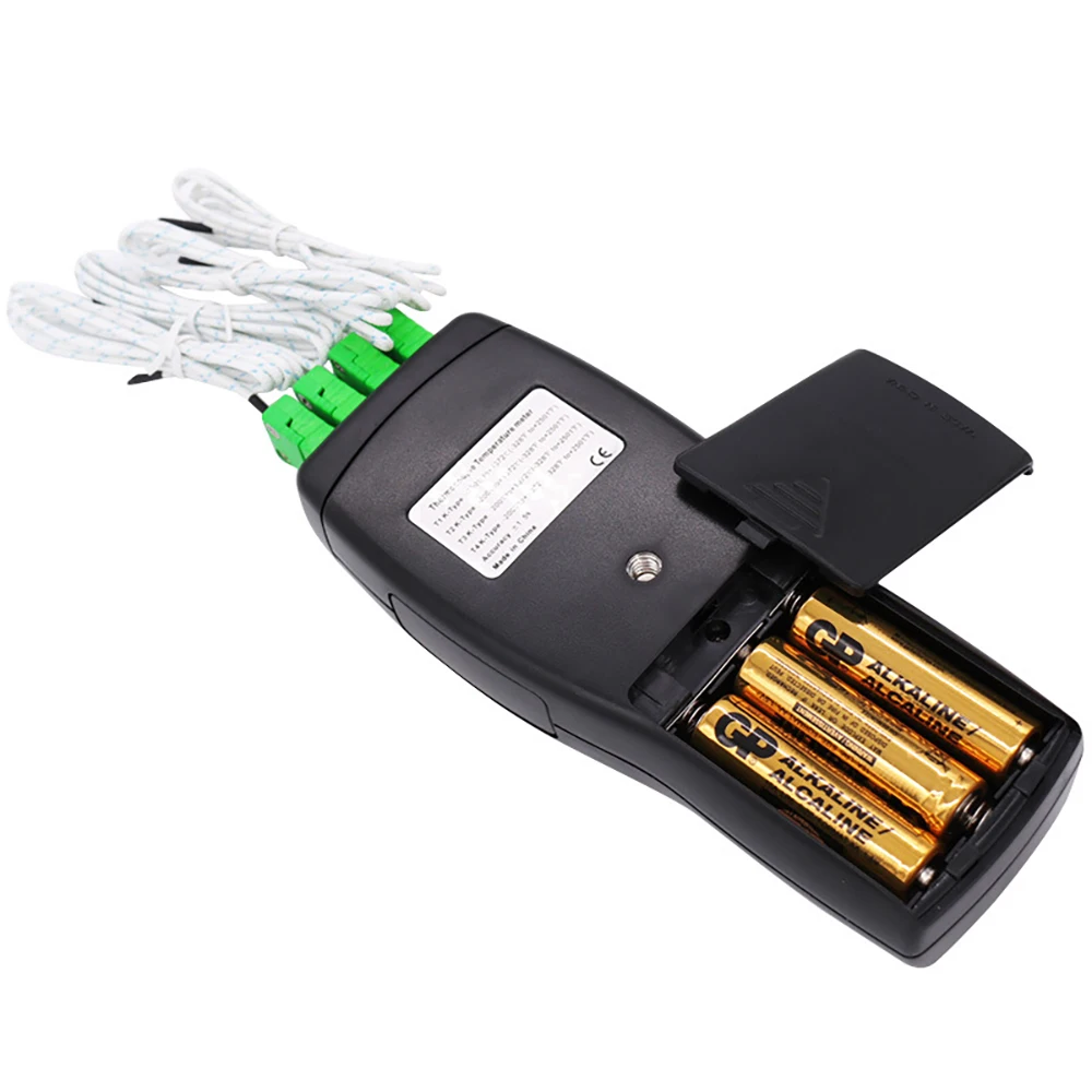 Imagem -05 - Digital Quatro Canais Termômetro Termopar Medidor de Temperatura com tipo k Thermo-par Sensor Lcd Tester Range2001372c
