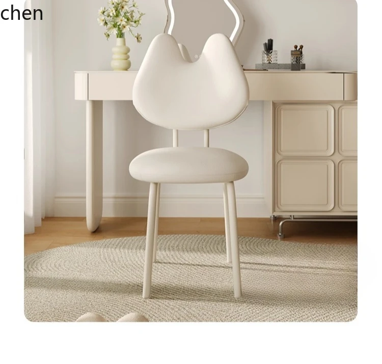 ZML Dressing Chair Stool Beauty Makeup Desk Chair Office Computer Bedroom Study Writing Chair
