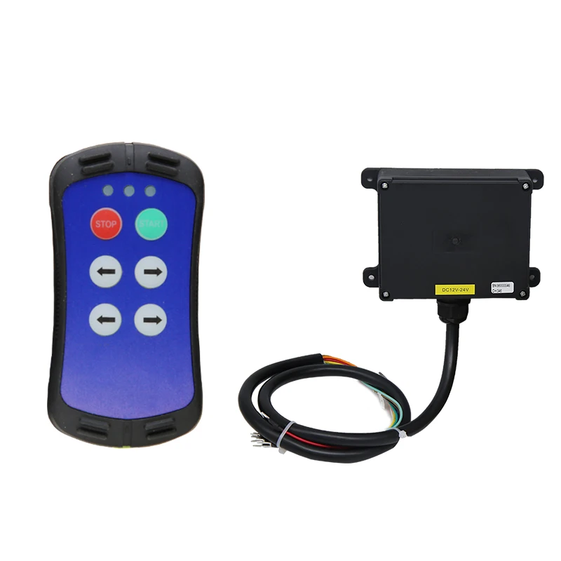 TLF A400 LCC DC10-30V remolque volquete remoto camión rampa cabrestante Control remoto grúa inalámbrica Industrial Control remoto