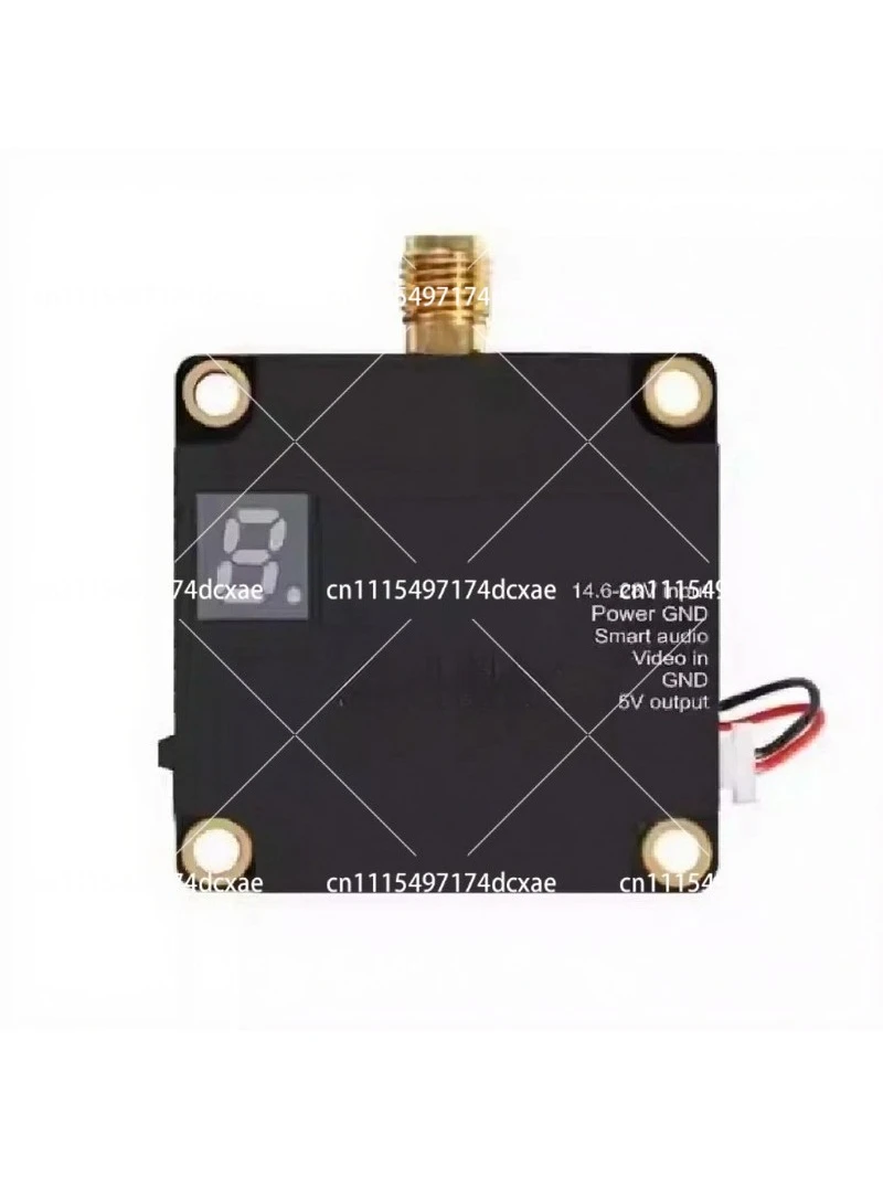 8W 5.8G Long Range FPV Video Transmitter, 96CH Wireless Image Transmission VTX Module for RC Drone