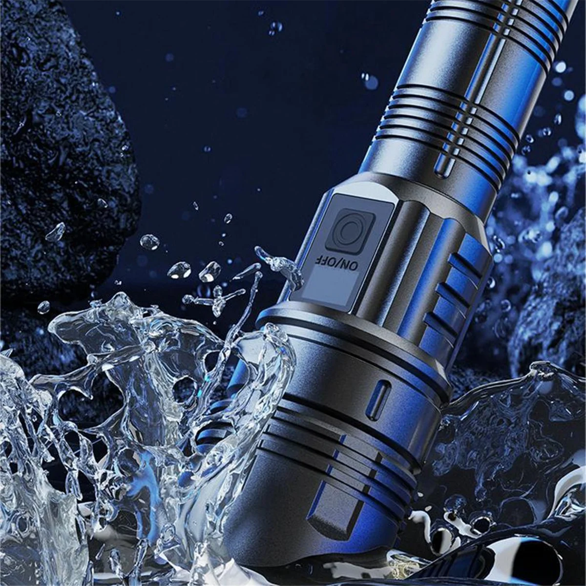 Outdoor Led Flashlights Flash Light Emergency Spotlights for Camping Fishing Hiking image 4