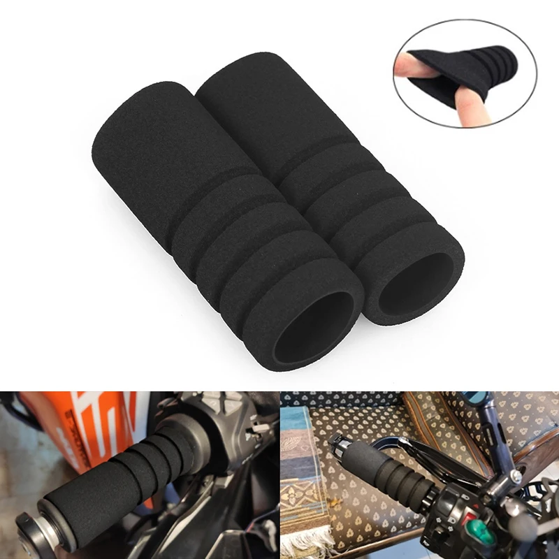 Foam Anti-Slip Handle Grips Cover For BMW R1200GS C400X C400GT CE04 S1000R R1250GS F900XR K1600B F750GS G310GS S1000XR Accessory