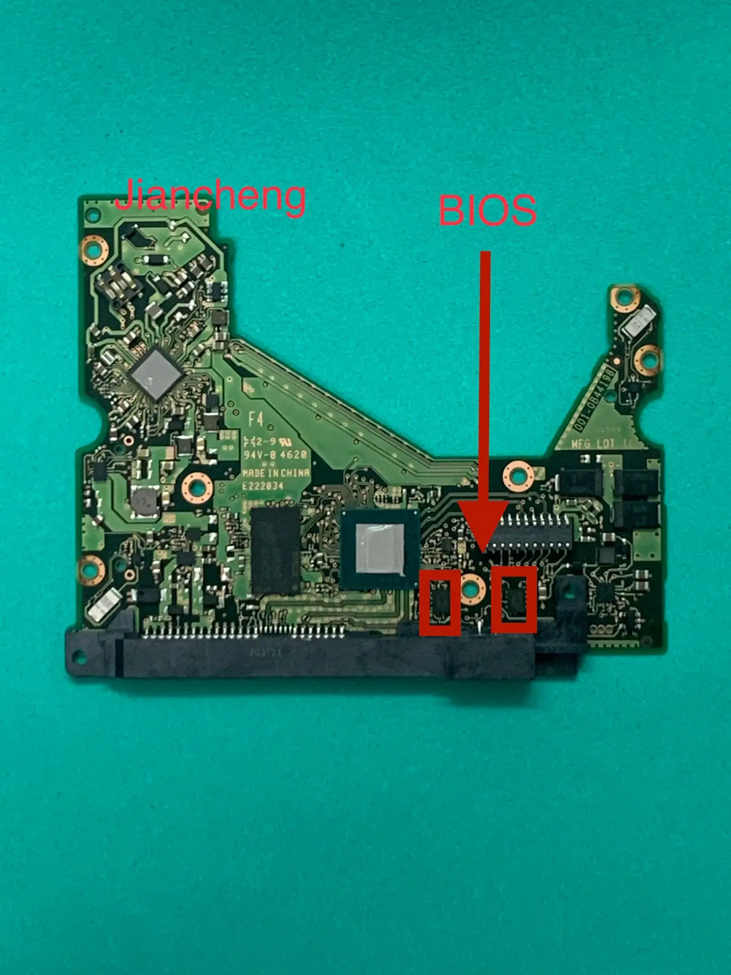 WdハードディスクPCB,PCB 006 0b44198