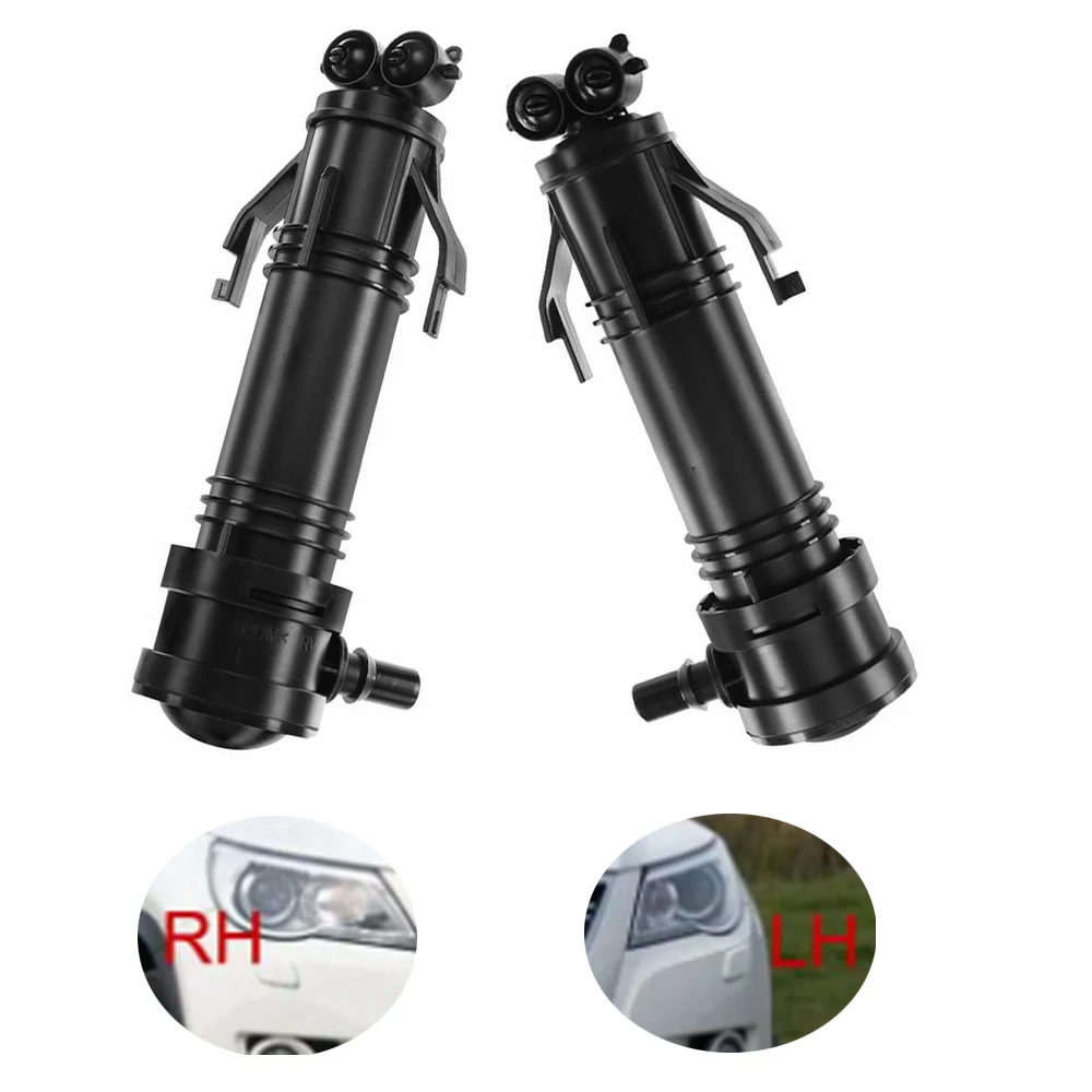 

2pcs Left & Right Front Headlight Washer Nozzles for Volkswagen 7P Touareg 2015-2017 OEM. 7P6 955 103 A 7P6 955 104 A