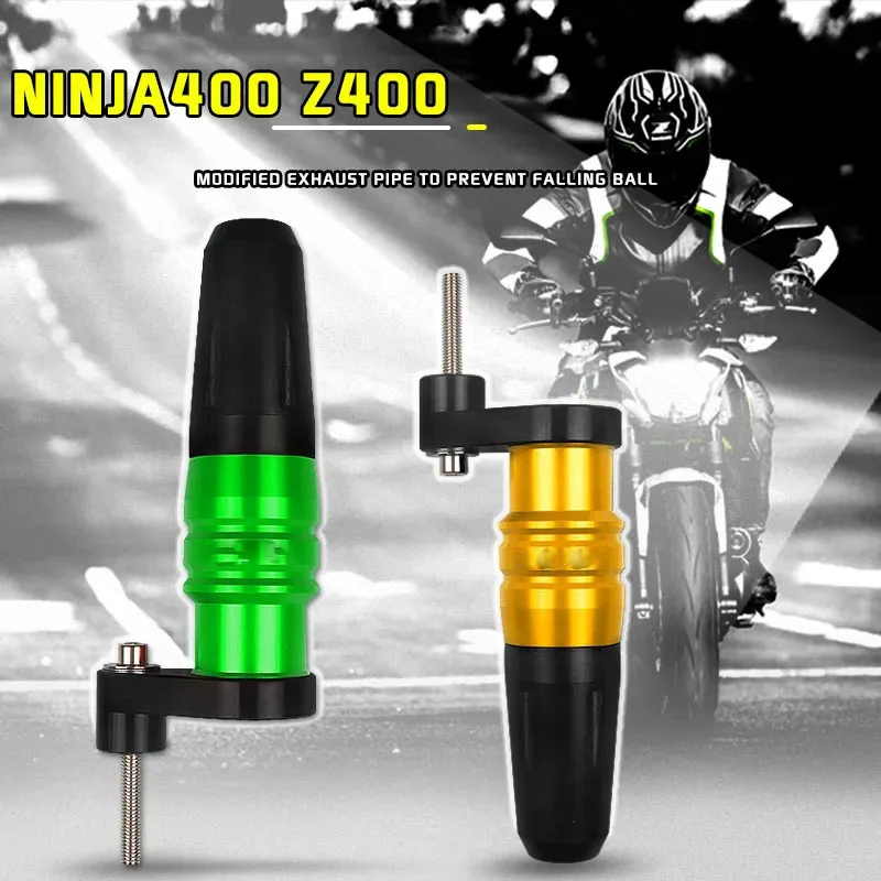 

Motorcycle Accessories Parts Exhaust Slider Anti Crash Protector Fit For NINJA 400 Z400 NINJA400 2018 2019 2020 2021 2022 2023