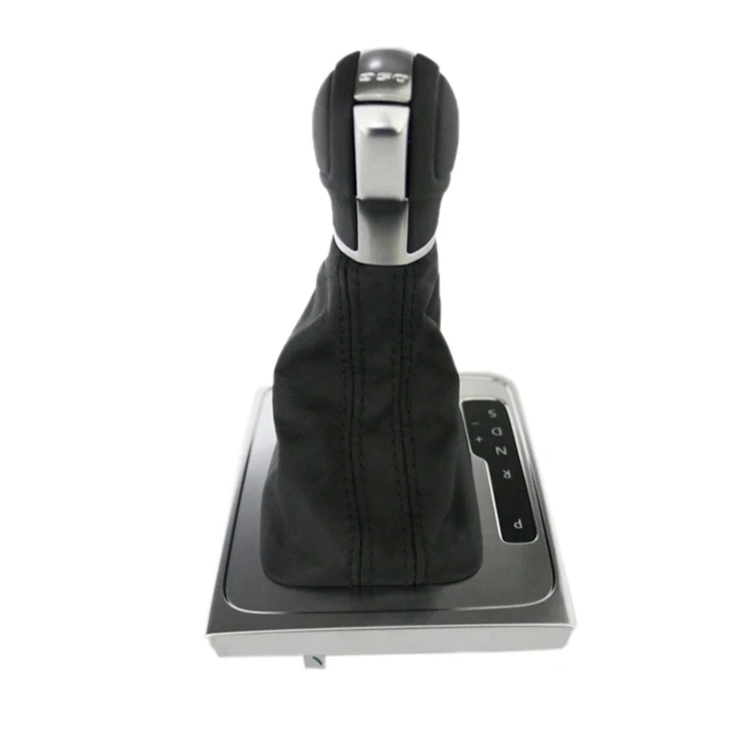 1 Piece Car DSG Auto Gear Shift Knob Shift Lever As Shown Plastic+PU Leather For VW Passat B7 3AD713203