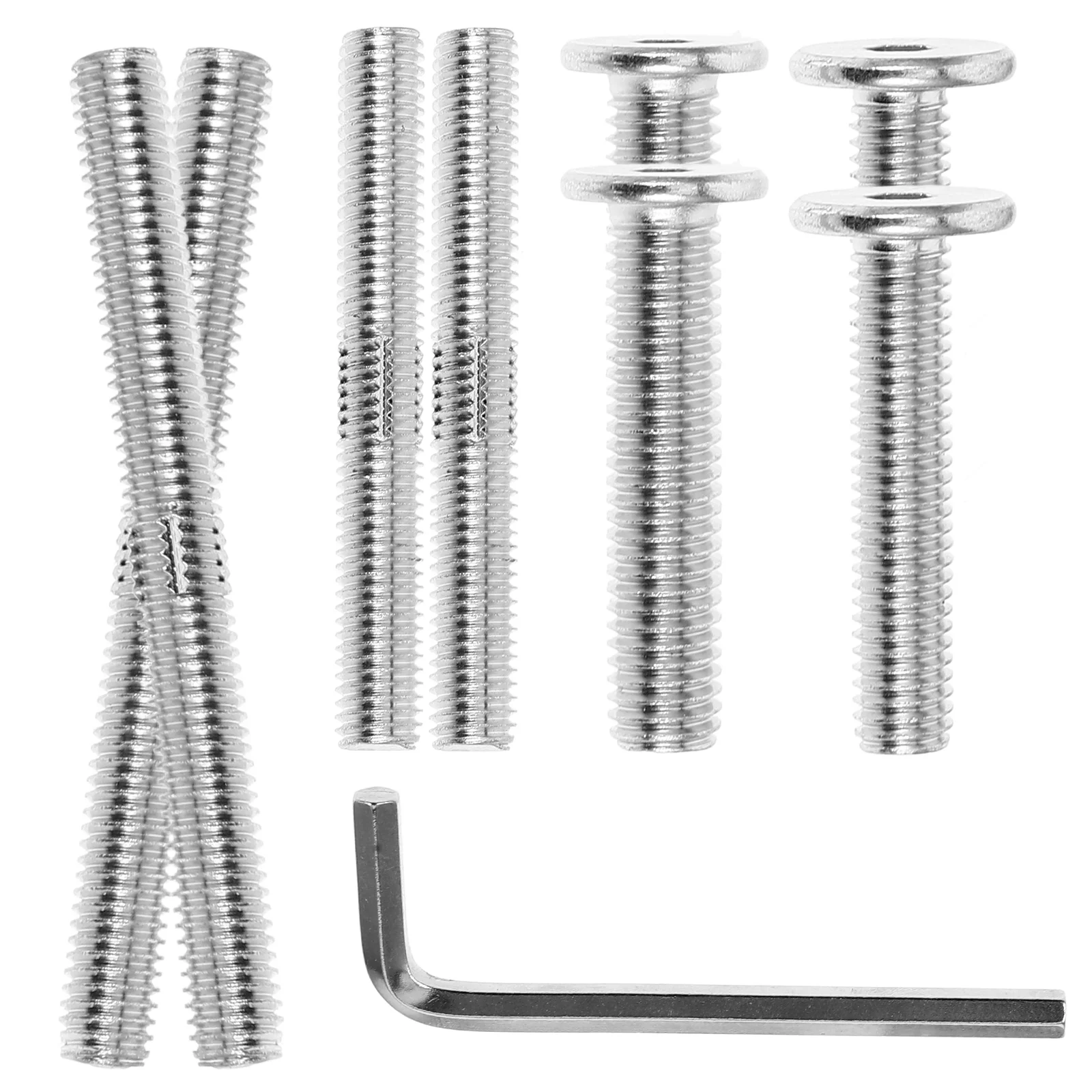 

Cat Climbing Frame Accessories Allen Key Double End Threaded Stud Bolts Screw Steel Hex No Head