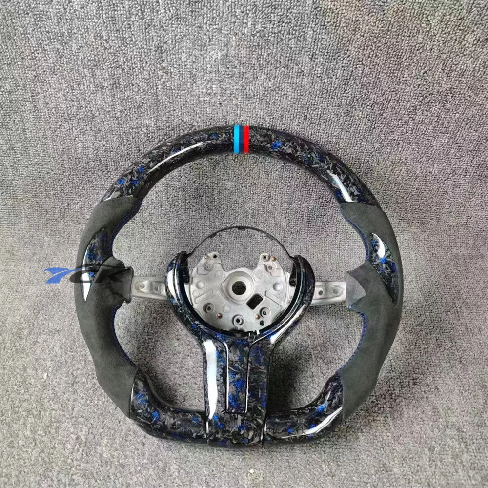 

Custom Forged Carbon Fiber Steering Wheel For 2017 2018 2019 2020 2021 2022 2023 2024 BMW M BMW F accessories interior