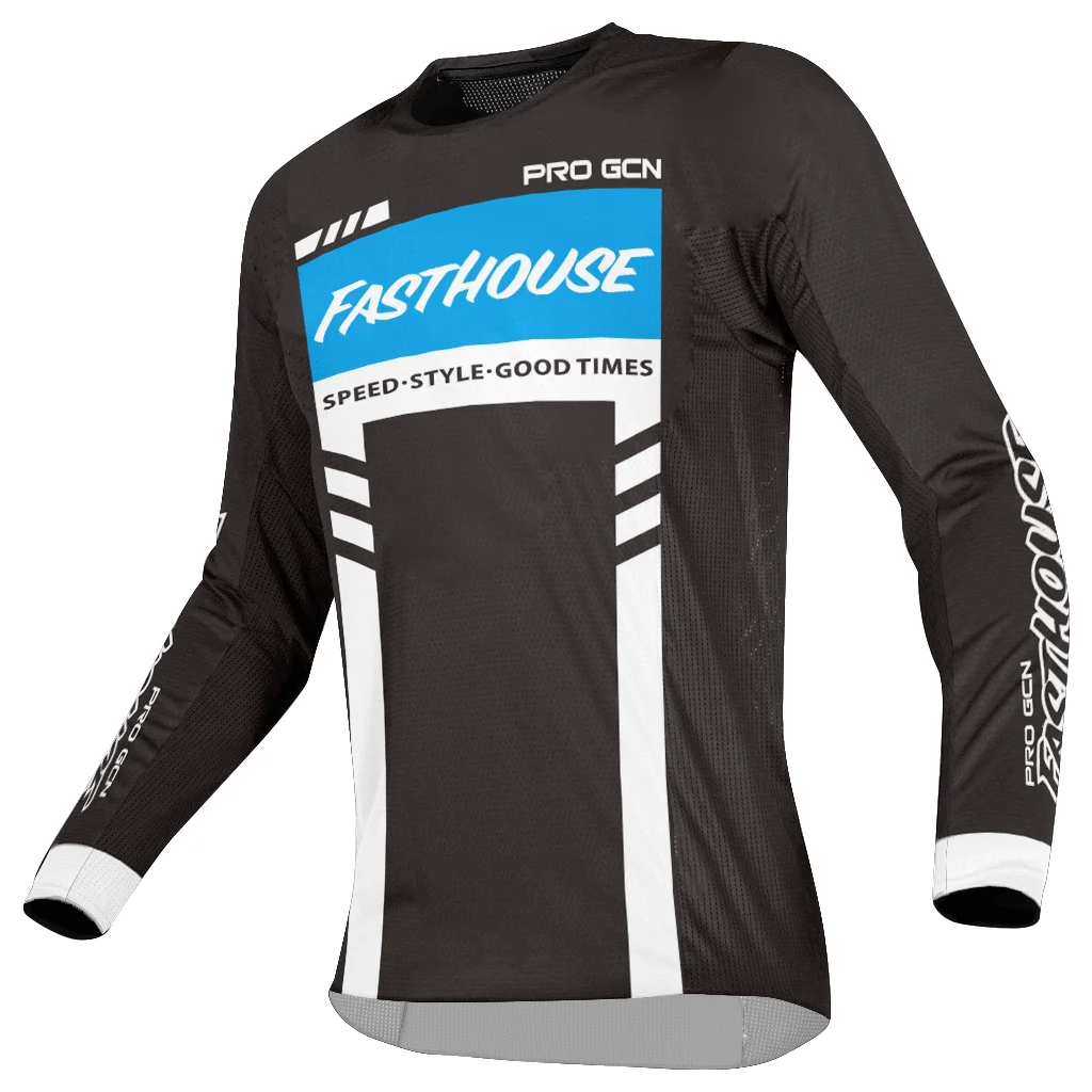 New 2023 FASTHOUSE Team Downhill Jerseys  Motocross Clothing  Cycling Jersey Men Racing Off Road DH Bicycle Locomotive Shirt