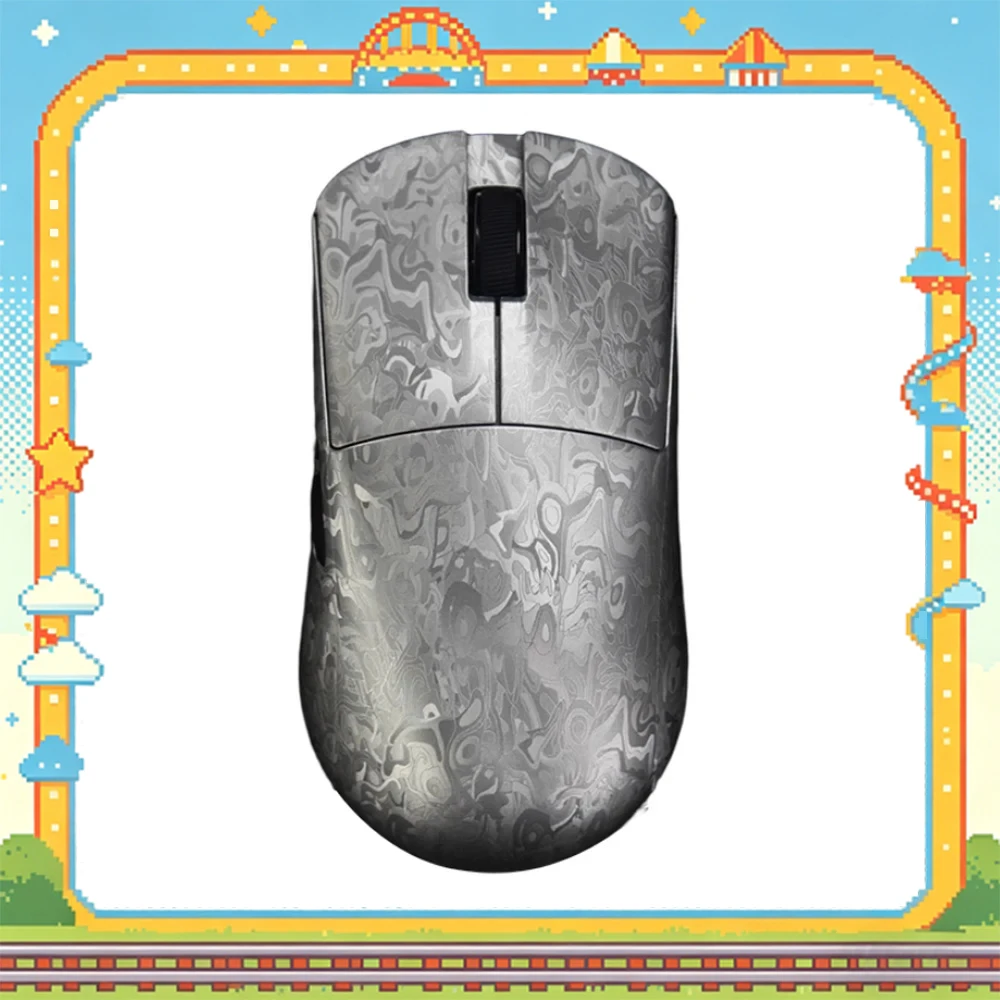 IPI Qi Mouse Tri Mode Wireless Mouse Paw3950 8000Hz Polling Rate Carbon Fiber Gaming Mice Gamer Nordic52840 PC Accessories
