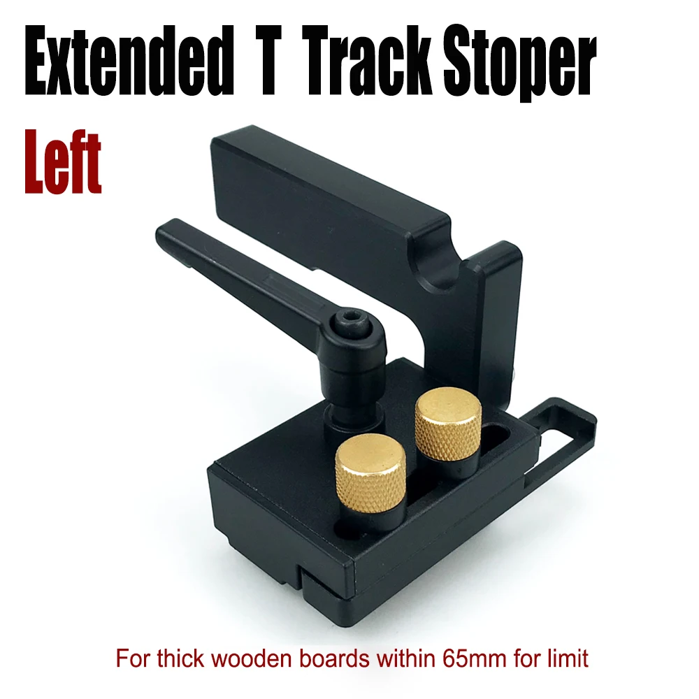 45 #   Chute T Track met Schaal T-tracks Slot Verstek Track 300-600mm 45 Type Chute, houtbewerking Tafelzaag Werkbank DIY Tool