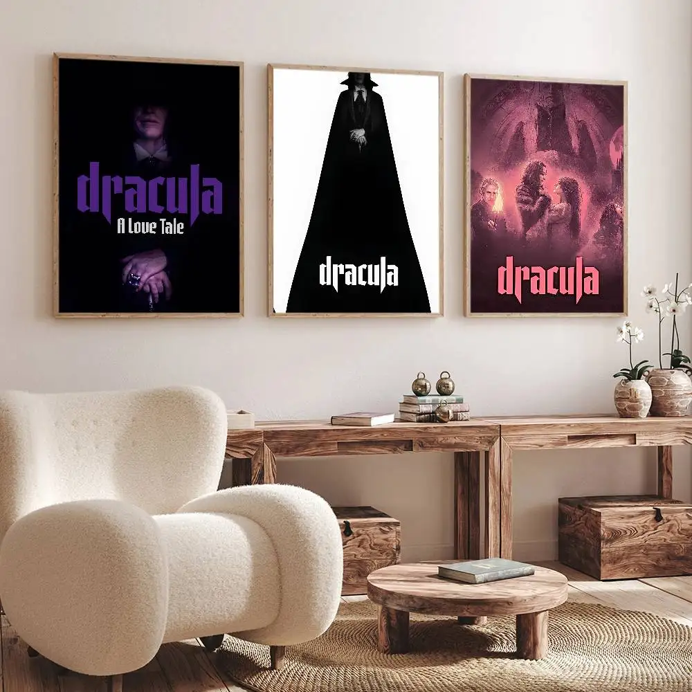 Póster de la película Drácula, una historia de amor, pintura en lienzo para pared, decoración del hogar, sala de estar, club