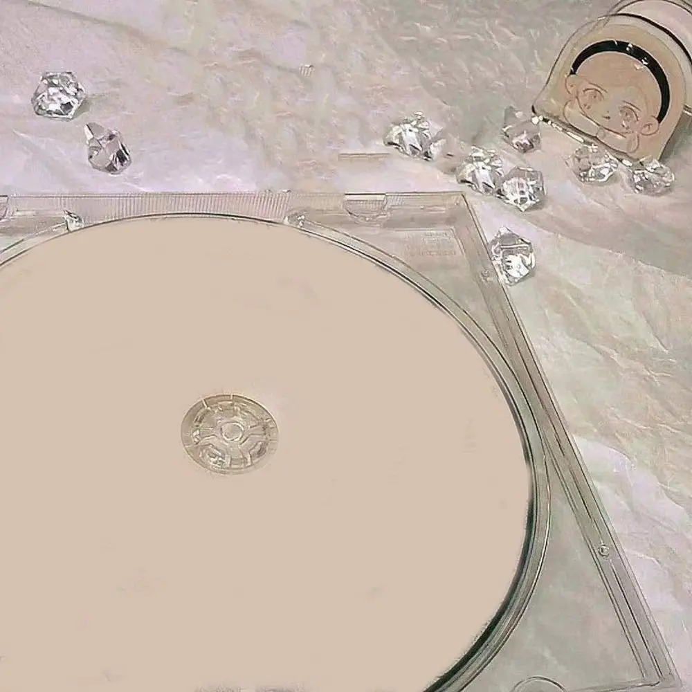 Caja de DVD transparente de plástico práctica, caja de almacenamiento de CD vacía a prueba de polvo, caja de disco antiarañazos gruesa para el hogar, 5 uds.